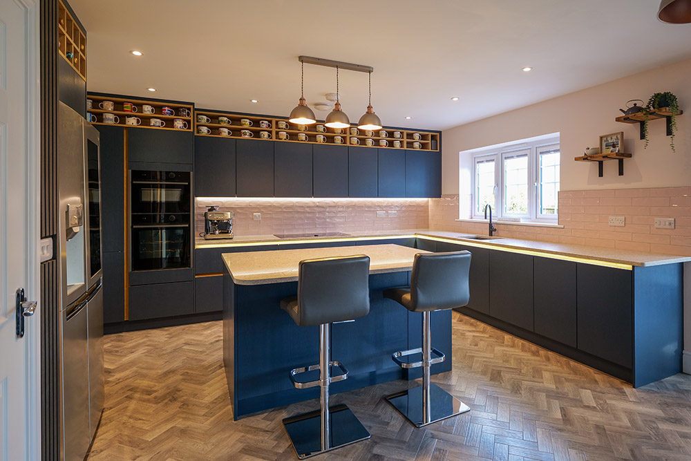 Masterclass kitchen with kitchen island
